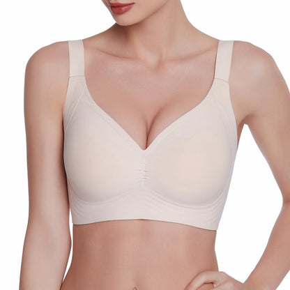 VRCÔMFY Women Wirefree Bras Full Coverage No Underwire Everyday Bras（OZB)