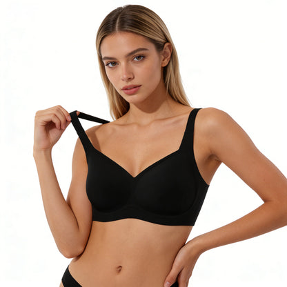 VRCOMFY Everyday Bra with Jelly-Soft Push-Up & Wireless Comfort (MKB)