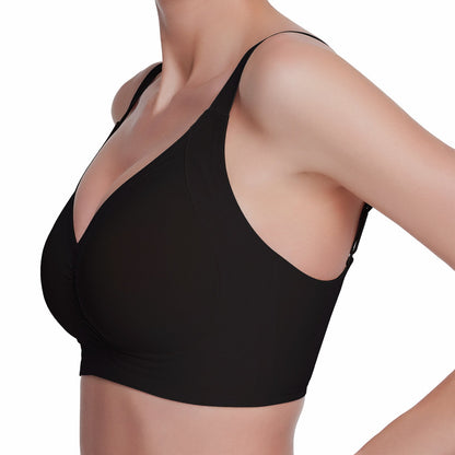 VRCÔMFY Women Wirefree Bras Full Coverage No Underwire Everyday Bras（OZB)