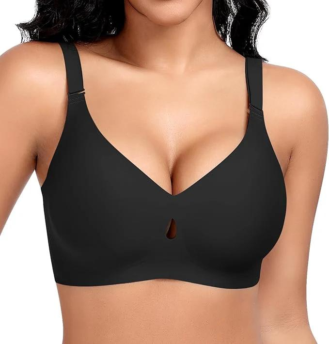 VRCÔMFY Kiss Bliss Wireless Bra - Comfort & Lift for Women (KB)