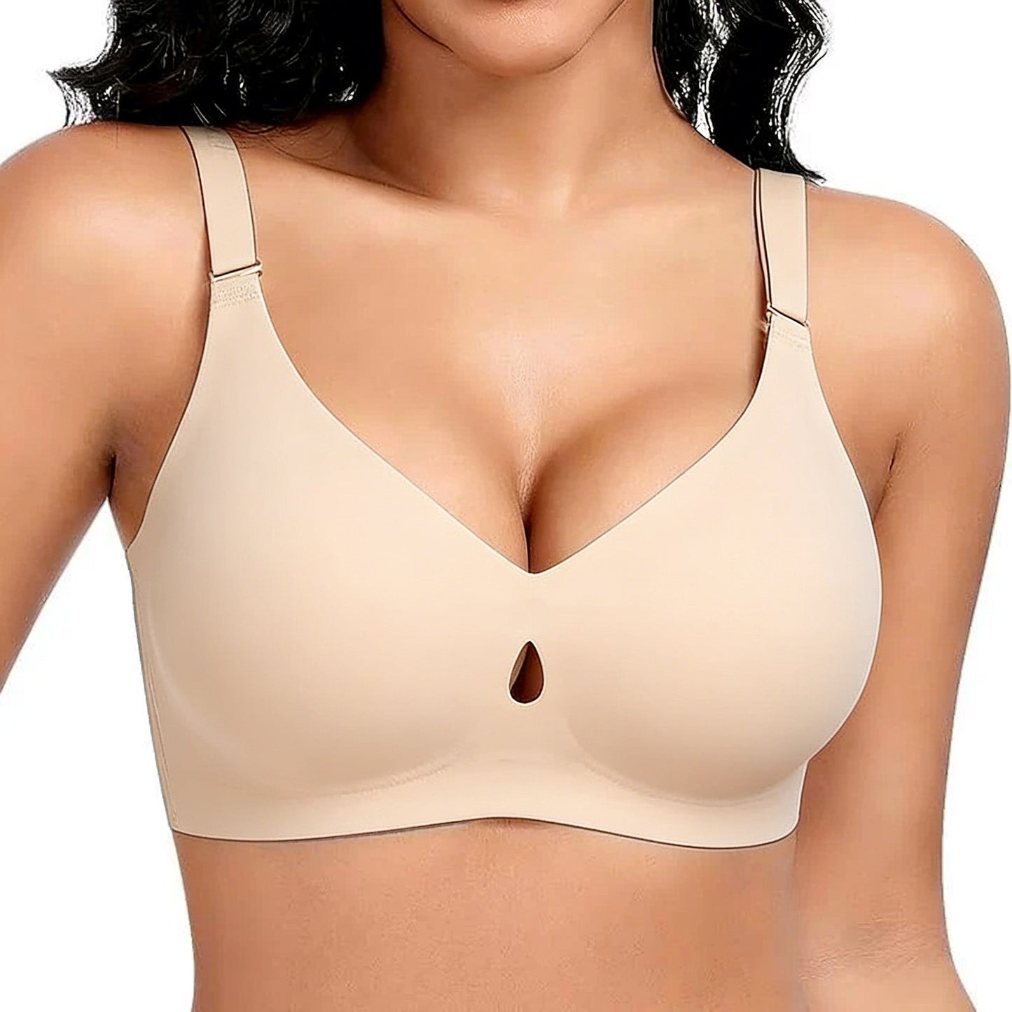 VRCÔMFY Kiss Bliss Wireless Bra - Comfort & Lift for Women (KB)